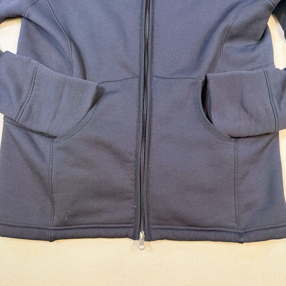 Athleta Black Hoodie Zip Up Women’s Size XL - Picture 2 of 8